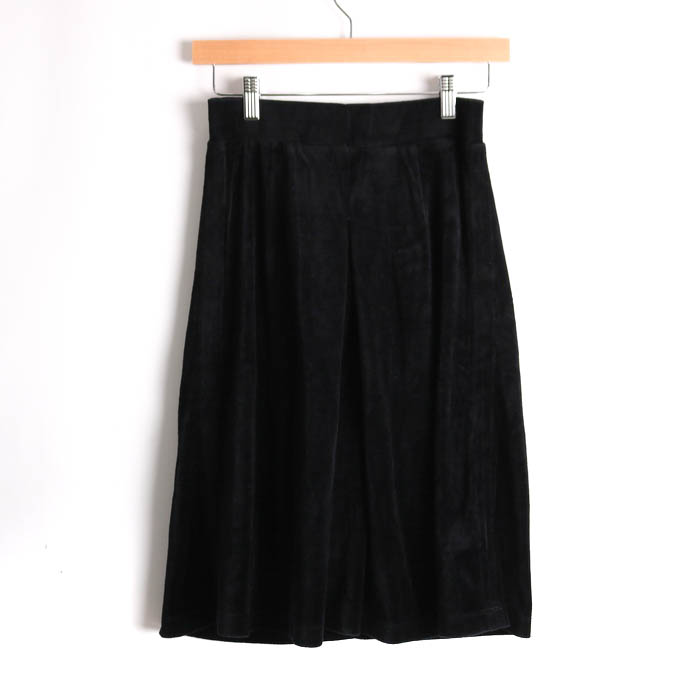 プラステ ベロアスカート ボトムス レディース 2サイズ ネイビー系  