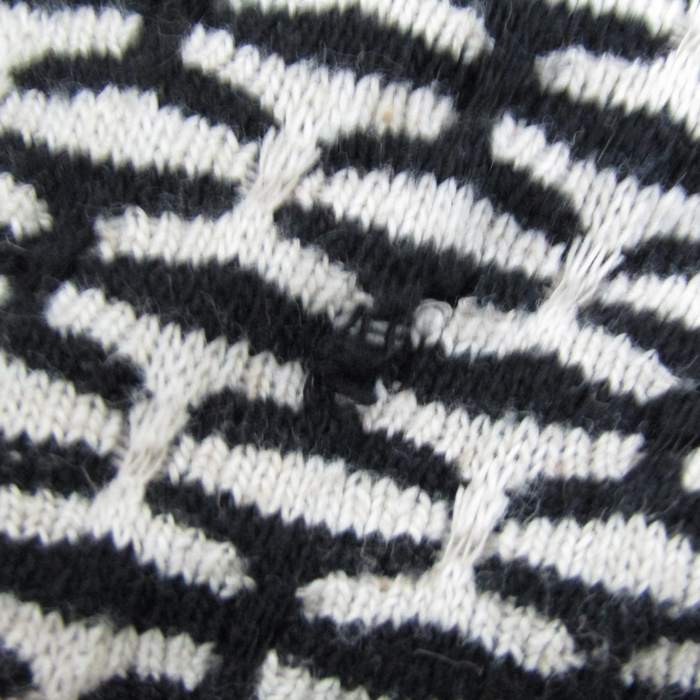 ザラ ロングワイドパンツ ニットパンツ ボトムス 黒 レディース MEX26