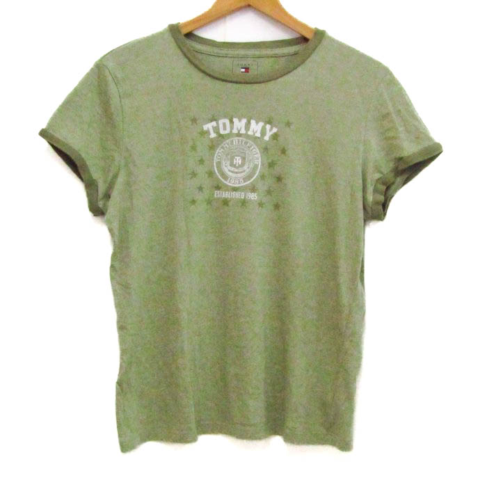トミーヒルフィガー 半袖Tシャツ クルーネック ロゴ トップス 
