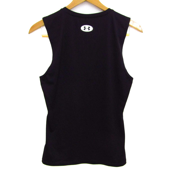ADERERROR ブラック ノースリーブ タンクトップ M ADERERROR 】☆A-peec logo sleeveless (ADERERROR/タンクトップ