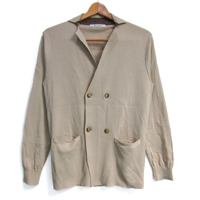 ODORANTES/ダブルブレストハーフコート nano・universe ODORANTES