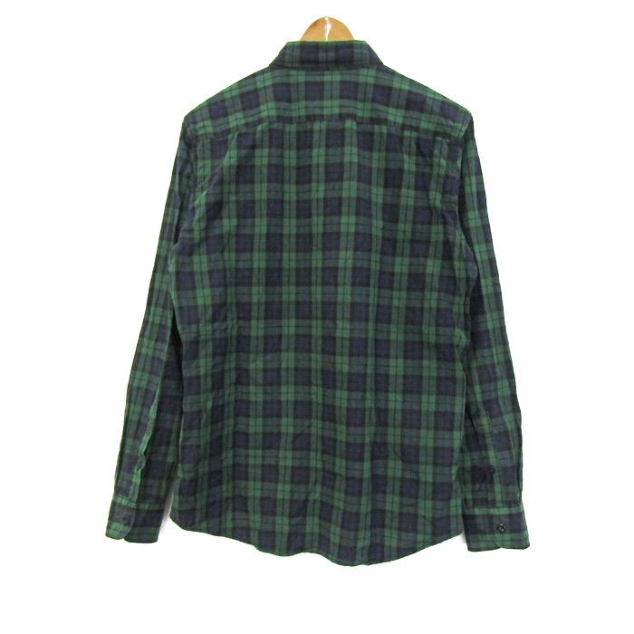 アメリカンイーグル 長袖シャツ トップス スリムフィット チェック柄