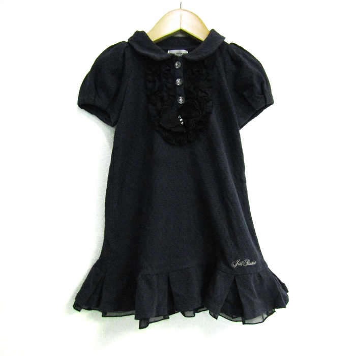 ジルスチュアート ワンピース トップス 半袖 フリル キッズ 女の子用 