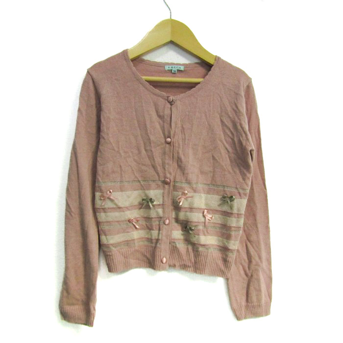 トッカ TOCCA カーディガン【中古】 新品•未使用】トッカ カーディガン