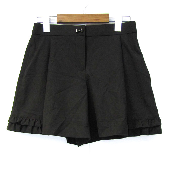 新品未使用 Rene キュロット パンツ ボトムス ガウチョ スカート 黒 新品未使用 Rene キュロット パンツ ボトムス ガウチョ スカート