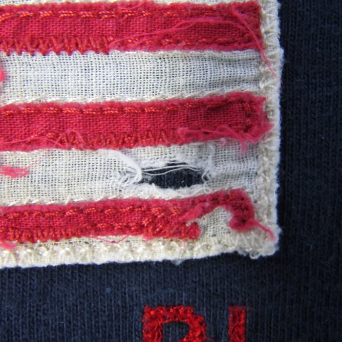 90s Polo Ralph Lauren マフラー コットン ネイビー 星条旗 Polo Ralph Laurenキッズ星条旗コットンセーター黒size 6