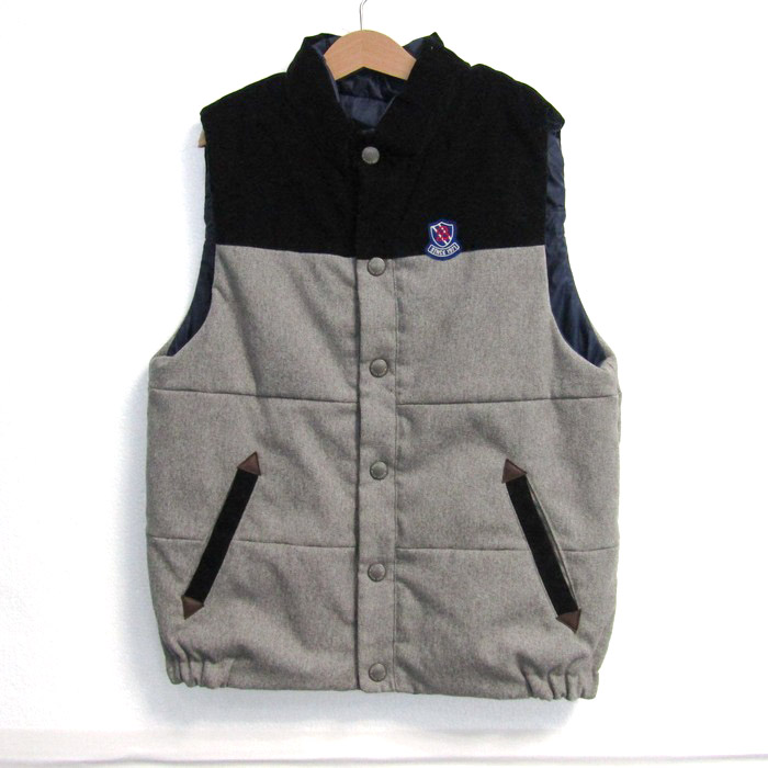 ミキハウス　アウター　リバーシブル　ジャケット　ベスト ミキハウス アウター ダウン リバーシブルベスト 100 - メルカリ