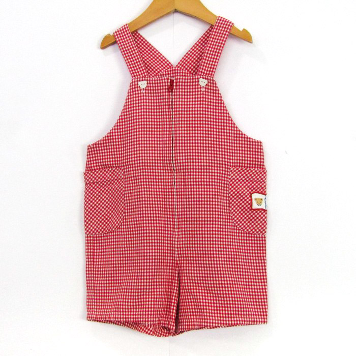 現行品 ファミリア サロペット90オーバーオール 新品 Tシャツ80