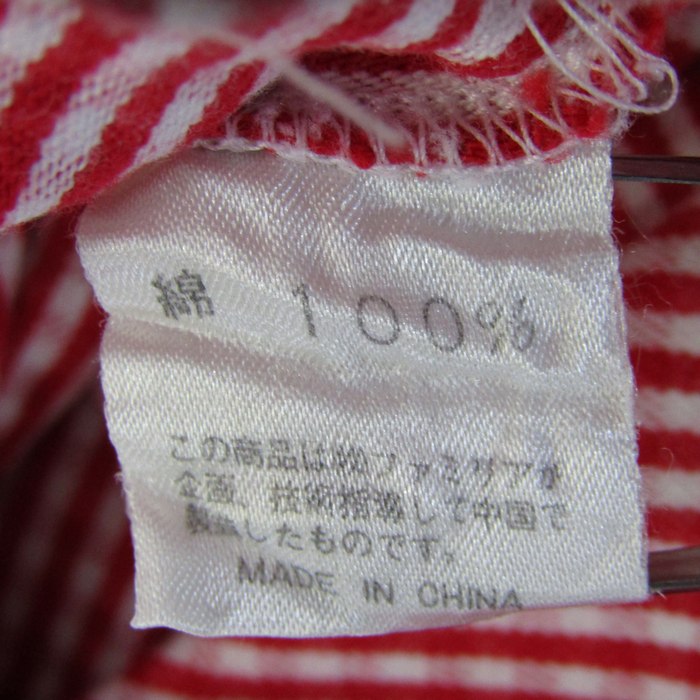 ファミリア オーバーオール サロペット チェック柄 ショートパンツ