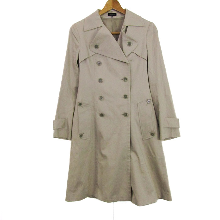 Theory ベージュ ロングコート ベルト付き⭐︎ セオリー カシミヤ