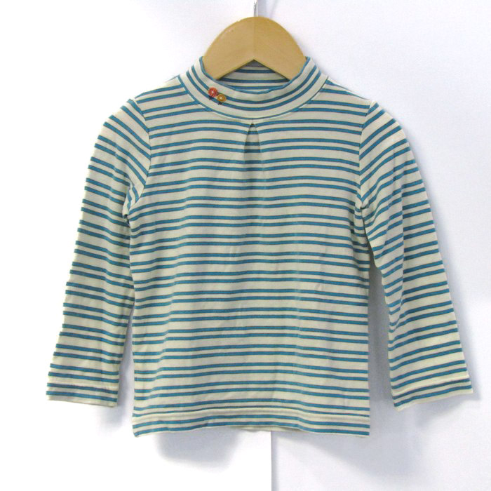 早割クーポン！ ファミリア 長袖Tシャツ ベビー 日本製 ボーダー柄 トップス トップス