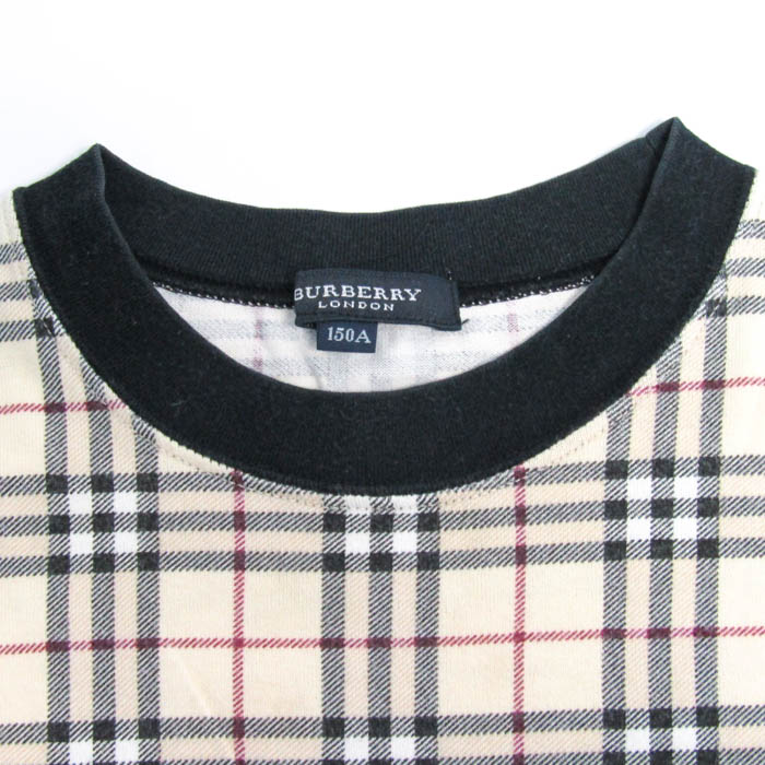 バーバリー　半袖　Tシャツ　150cm バーバリー Tシャツ 半袖カットソー[品番：AXEB0023550]｜AXES