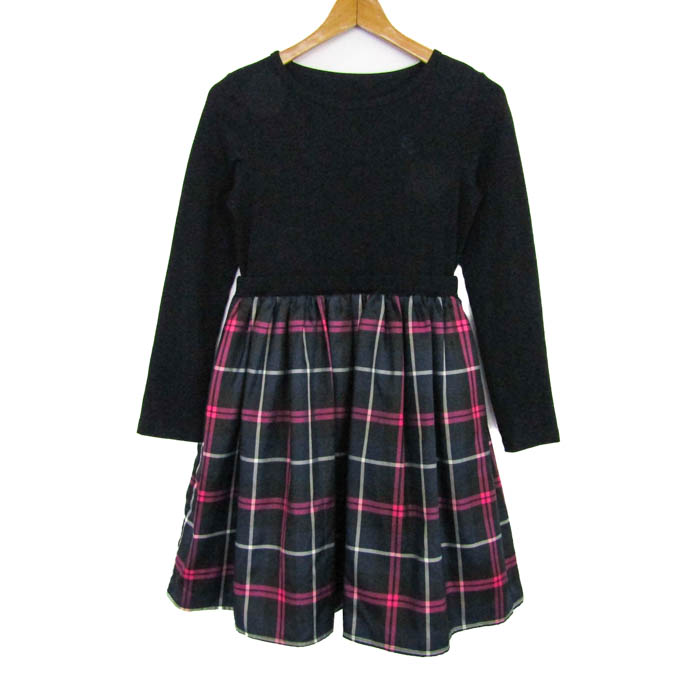 組曲/長袖ワンピース/サイズ150/未使用品 クミキョク ワンピース 長袖 コットン100% ブランド トップス