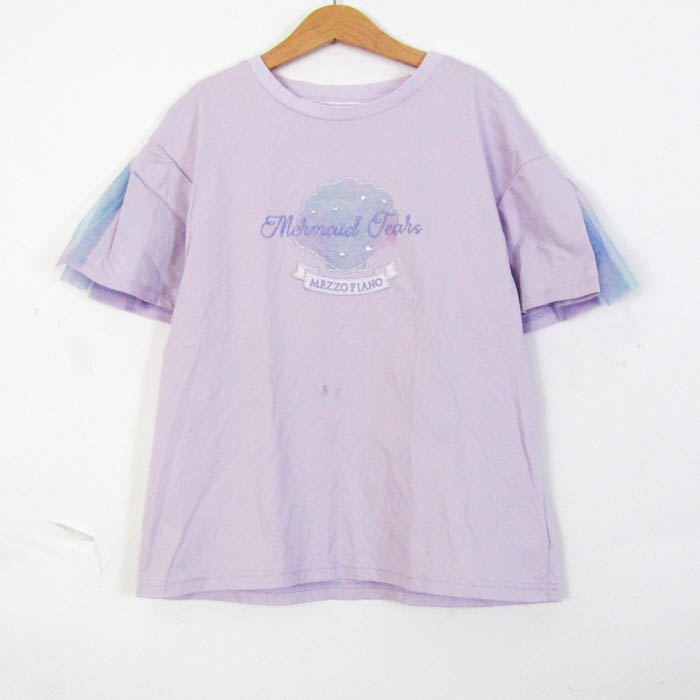 メゾピアノジュニア　Tシャツ　M150 ☆最終SALE メゾピアノジュニア Tシャツ M150 美品 - メルカリ