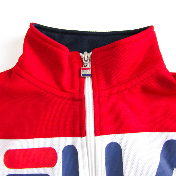 フィラ ジャージ ジャケット アウター フロントロゴ スポーツ