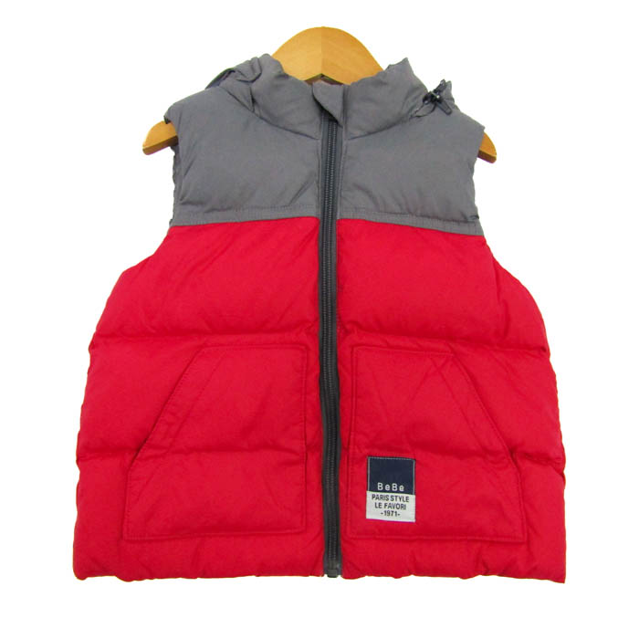 BEBEダウンベスト、メゾピアノ、ラルフローレンなどキッズ服27点まとめ売り べべ ダウンベスト ジャケット ブランド アウター 赤 キッズ 男の子用