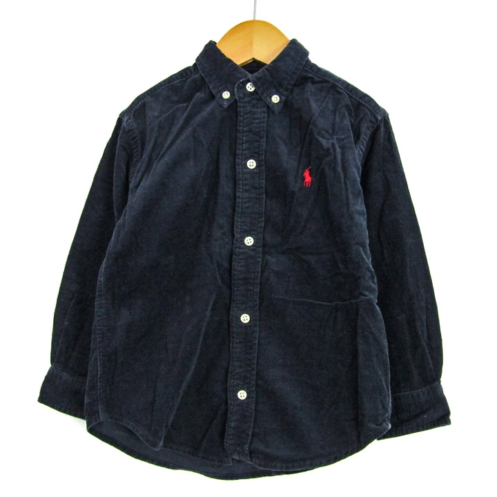 美品 『ラルフローレン』 (M) ボタンダウンシャツ ストライプ ポニー刺繍 美品\u203b着用3回RALPH LAUREN ラルフローレン 長袖 ボタンダウンシャツ