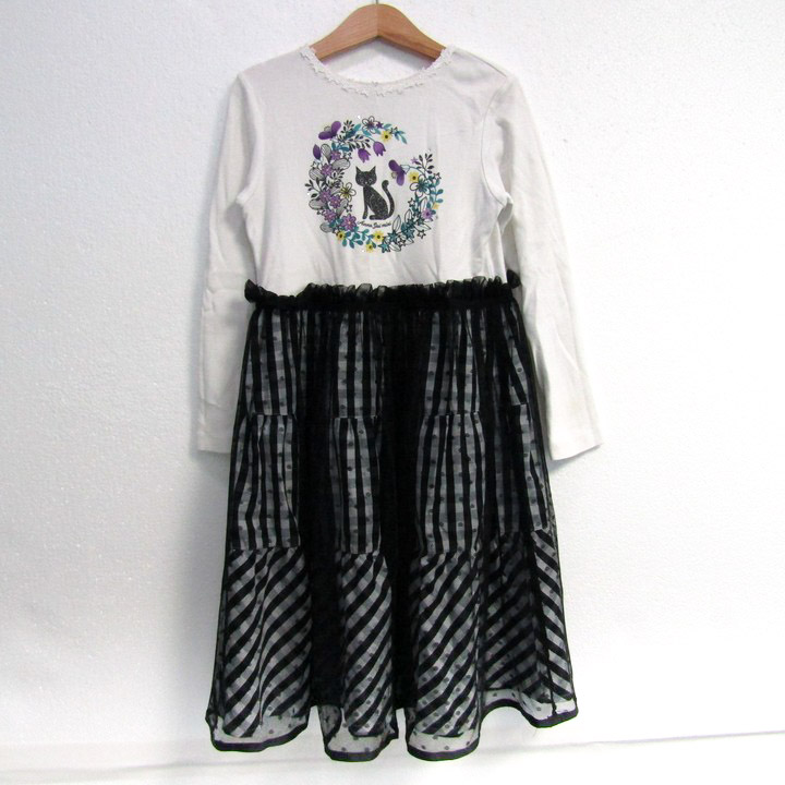 【新品】(タグ付き)ANNA SUIの子供用ワンピース ANNA SUI - 【秋物 新入荷!】△アナスイミニ/ANNA SUI mini△100cm