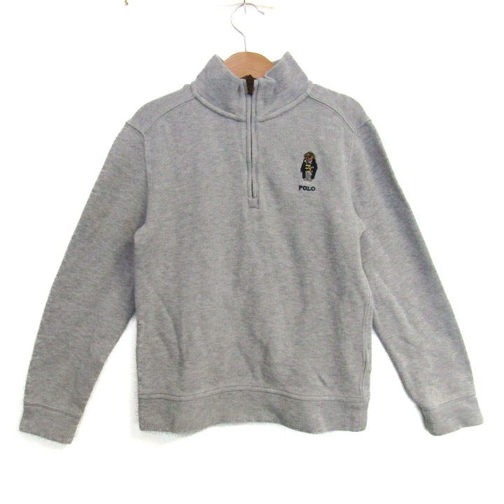 POLO RALPH LAUREN スウェット　ハーフジップ　ポニー　L 美品 Polo by Ralph Laurenハーフジップスウェット XLT