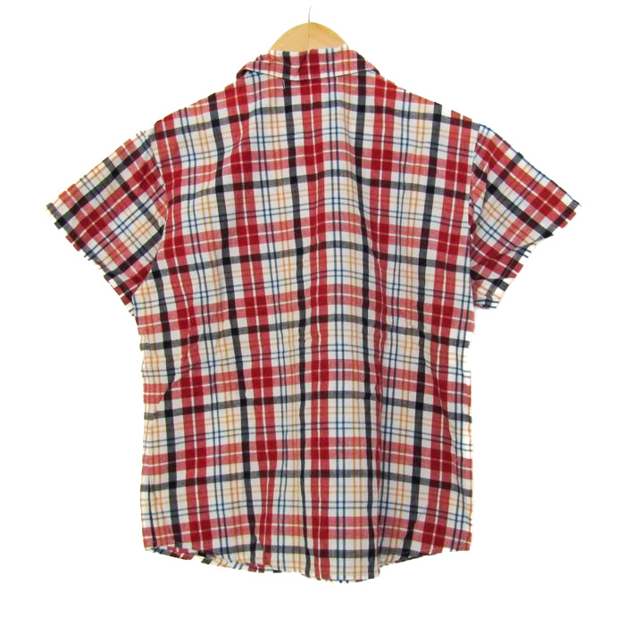 新品 ファミリアチェック 新品 ファミリアチェック 半袖シャツ 130