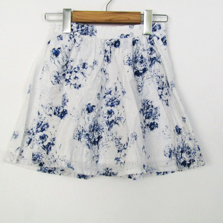 タルティーヌエショコラ フレアスカート 花柄 ボトムス キッズ