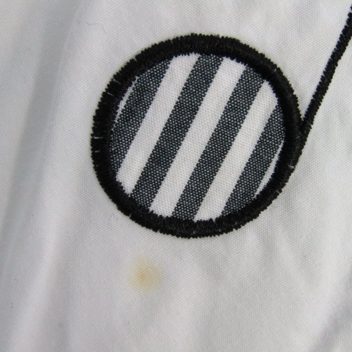 メゾピアノ ノースリーブワンピース 音符柄 トップス キッズ