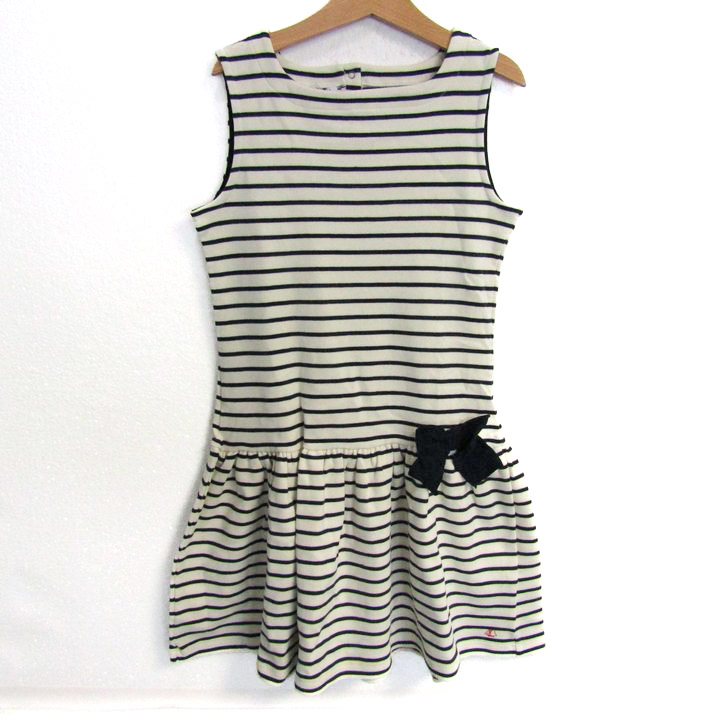 プチバトー　ワンピース　140 SALE／20%OFFダブルガーゼワンピース PETIT BATEAU