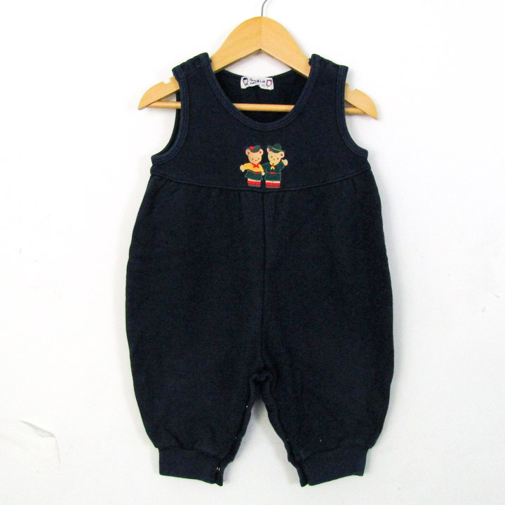 ファミリア サロペット　90cm 新品 ファミリア サロペット オーバーオール ベビー 男の子用 70サイズ