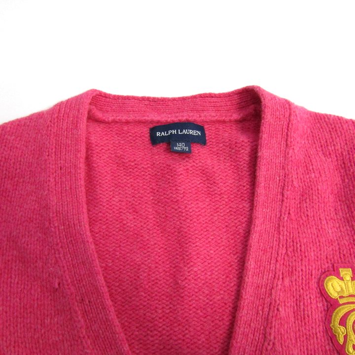 ラルフローレンキッズ、カーディガン１４０サイズ Poloラルフローレン キッズ カーディガン POLO RALPH LAUREN ポロ