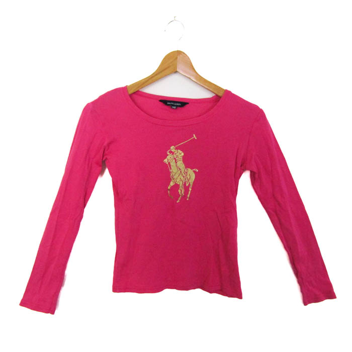 POLOラルフローレン キッズ ポニー シャツ 140 ラルフローレン　Ralph Lauren ビッグポニー　キッズ　140 テニス　US OPEN POLO ポロ ポロシャツ 半袖