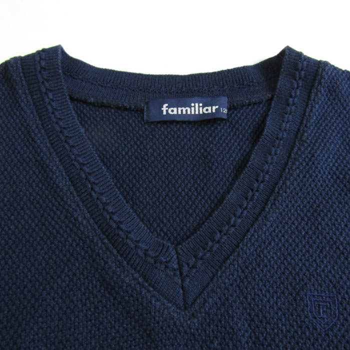 ファミリア ニットジャケット 120 Familiar ファミリアニット