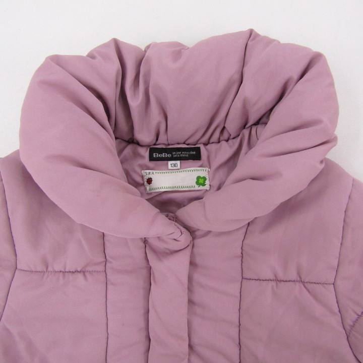 BeBe　ジャンパー　130 BeBe ジャケット ジャンパー130㎝ グレー - メルカリ