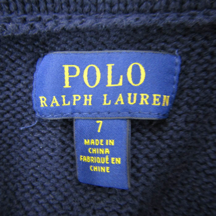 ポロラルフローレン カーディガン トップス ショールカラー ポロベア