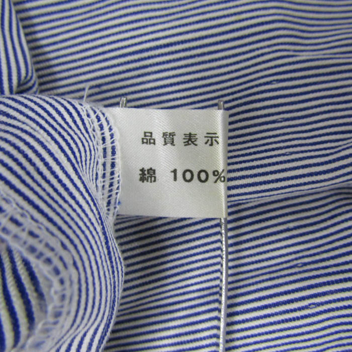 ファミリア ワンピース トップス ノースリーブ ストライプ柄