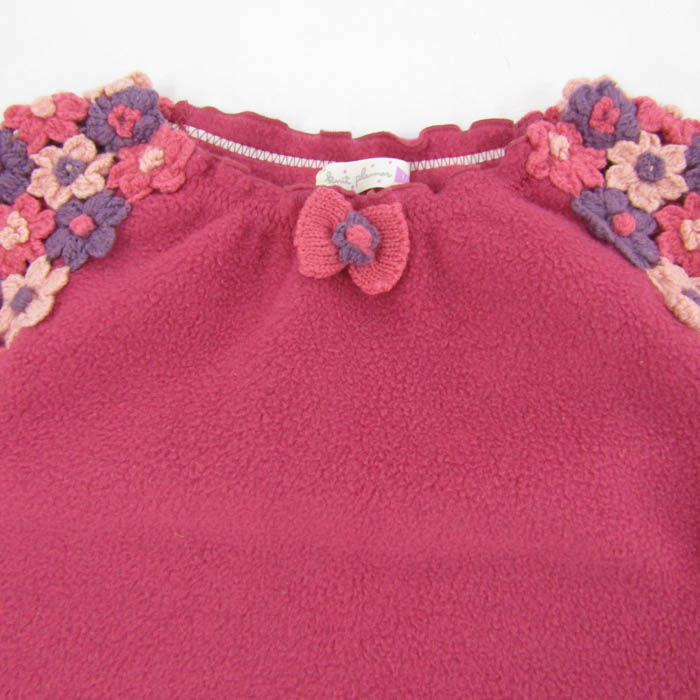 ニットプランナー ワンピース トップス チュニック フリース KP キッズ