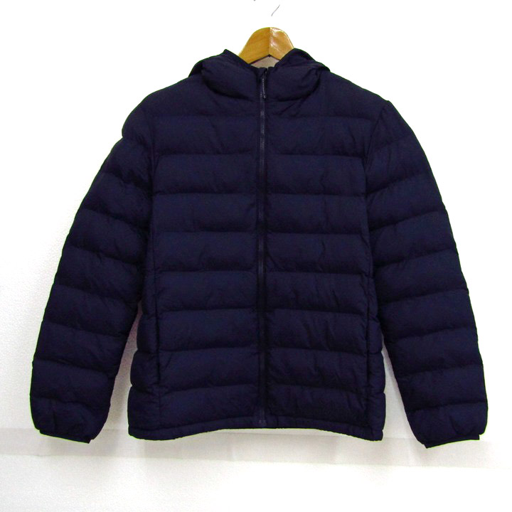 ユニクロ ナイロンジャケット ジャンパー バイカラー アウター