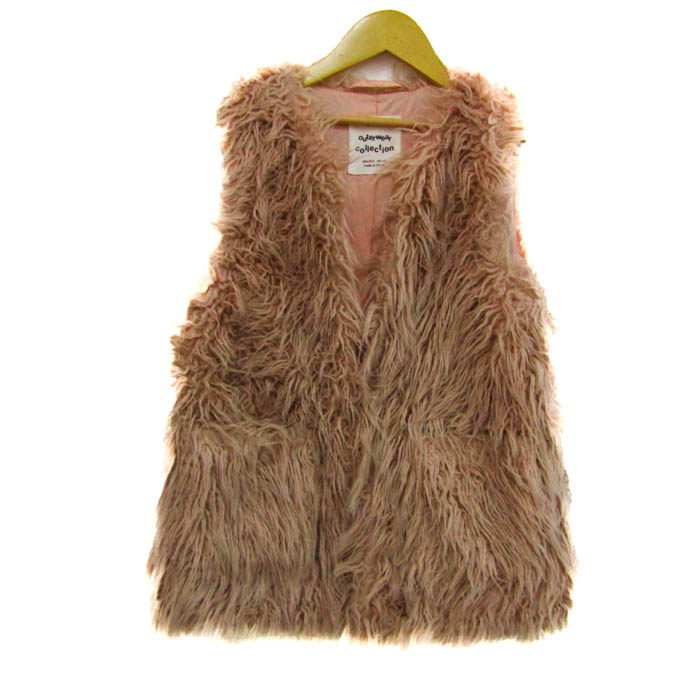 ザラガールズ ファーベスト ジャケット アウター キッズ 女の子用 140