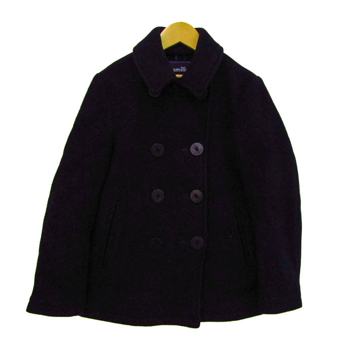 ファミリア紺色ピーコート 120cm familiar（コート）のフリマアイテム一覧