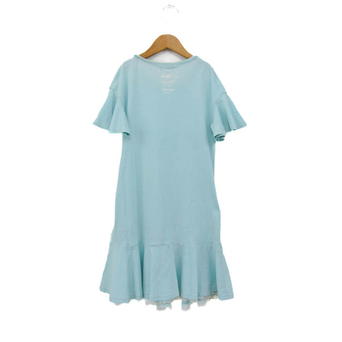 メゾピアノ ワンピース トップス 半袖 チュール スイーツ キッズ