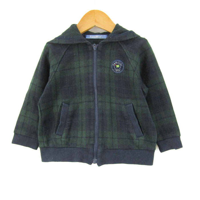 familiar フリル付きパーカー 120 familiar フリル付きパーカー 120