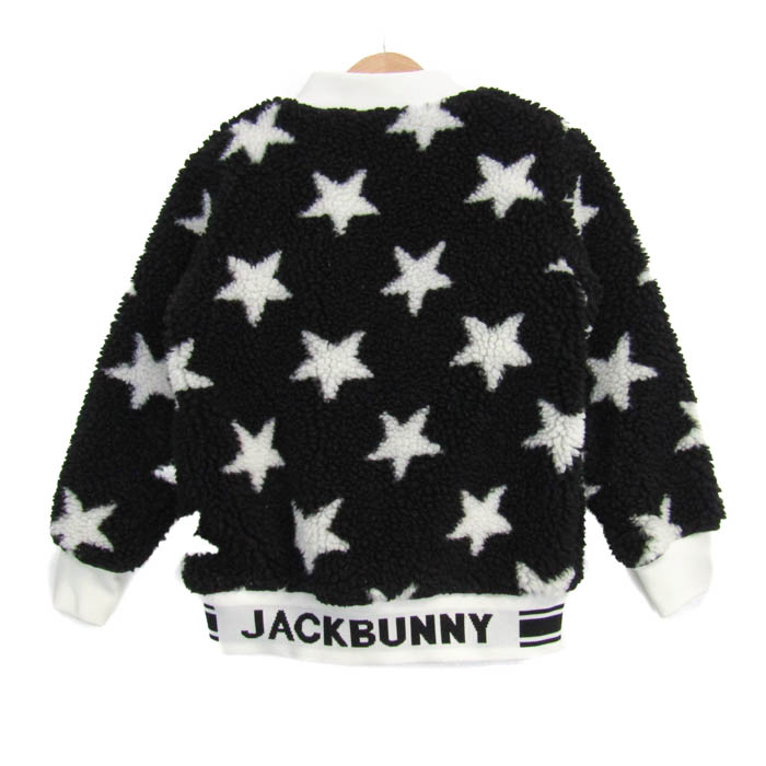 ジャックバニー ブルゾン ジャケット アウター ボアフリース 星柄