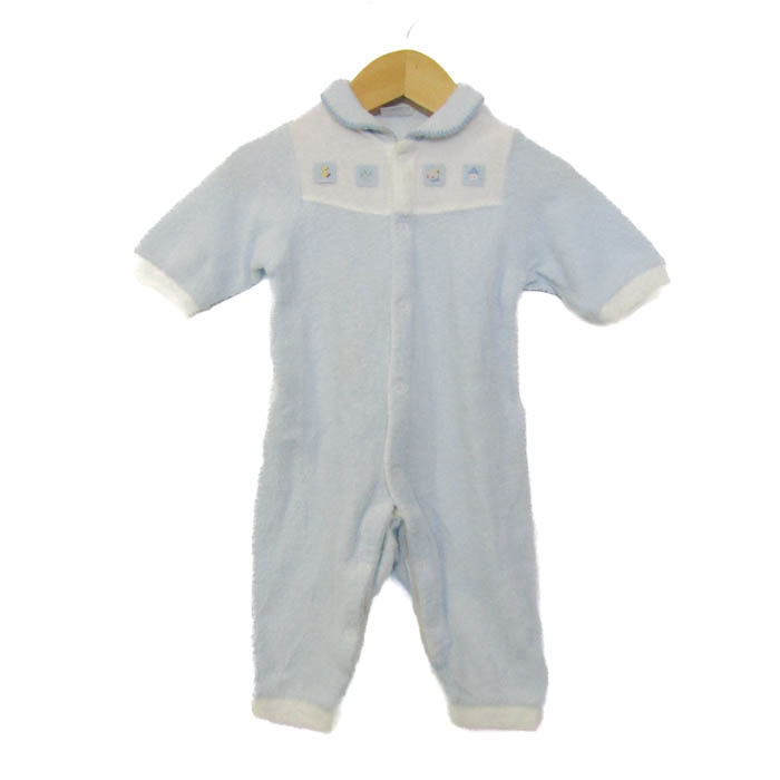 M*︎様 美品 ファミリア　ニットカバーオール　ロンパース　70cm 美品 ファミリア ニットカバーオール ロンパース 70cm