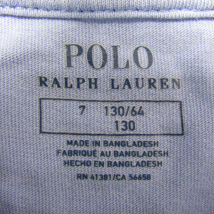 ポロラルフローレン 半袖Tシャツ ロゴ トップス 女の子 キッズ 男の子