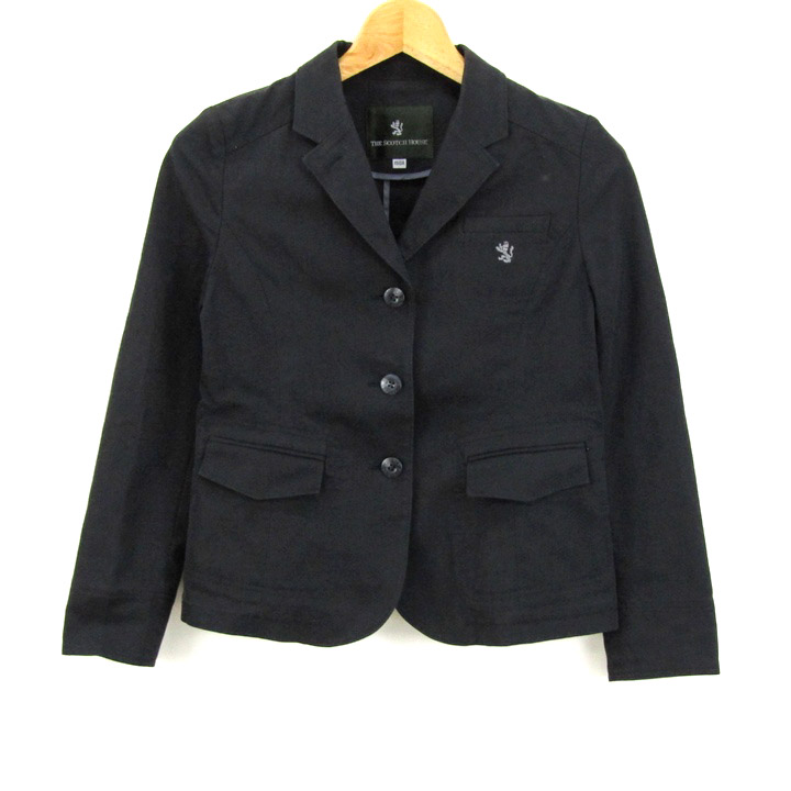 スコッチハウス テーラードジャケット アウター コットン 卒業式