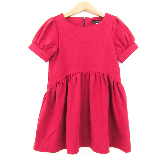 べべ ワンピース トップス 半袖 フレア キッズ 女の子用 110サイズ 