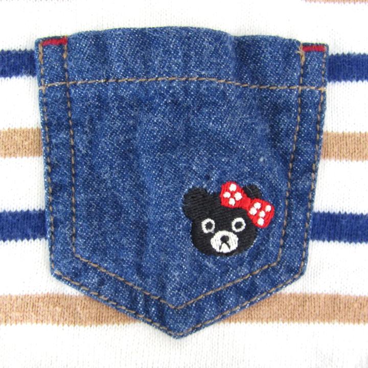 ミキハウス DOUBLE.B ワンピース トップス キッズ 女の子用 140サイズ 