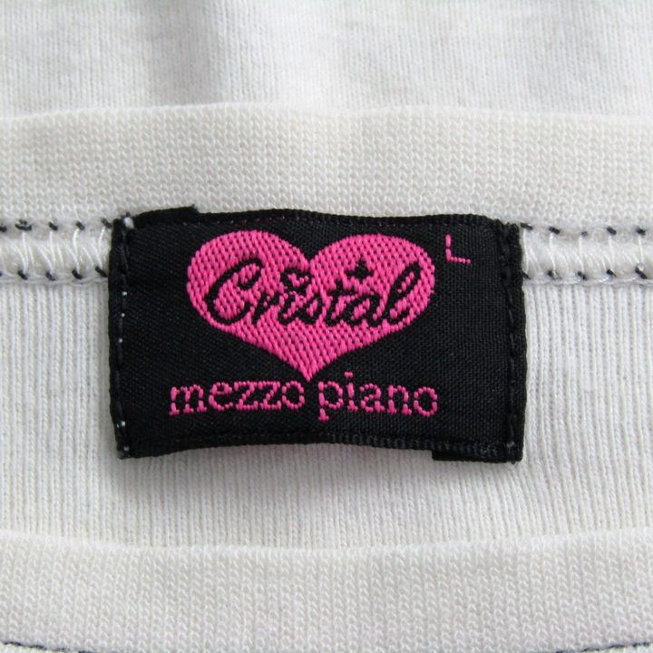 メゾピアノ 半袖Tシャツ トップス リボン クリスタル キッズ 女の子用