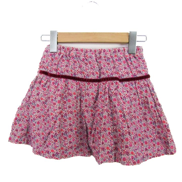 ファミリア スカート ボトムス 花柄 日本製 キッズ 女の子用 120サイズ
