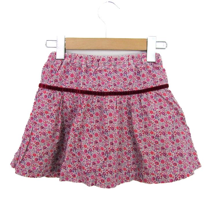 ファミリア スカート ボトムス 花柄 日本製 キッズ 女の子用 120サイズ