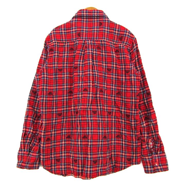 ミキハウス 長袖シャツ トップス チェック柄 キッズ 男の子用 140 